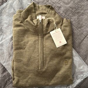 Brooks Brothers merino wool sweater. Size large. Olive